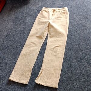 Lulus inside slit coroudroy pants